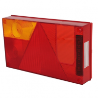 Aspock left tail lamp replacement lens, 188450007,83832183